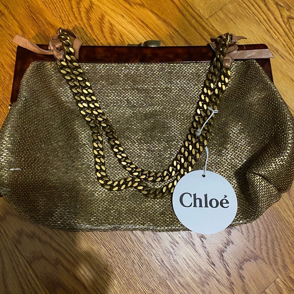 Chloè Hand beaded bag-Heavy!
